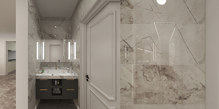 云行五洲-软装专业作业户型-装修设计方案