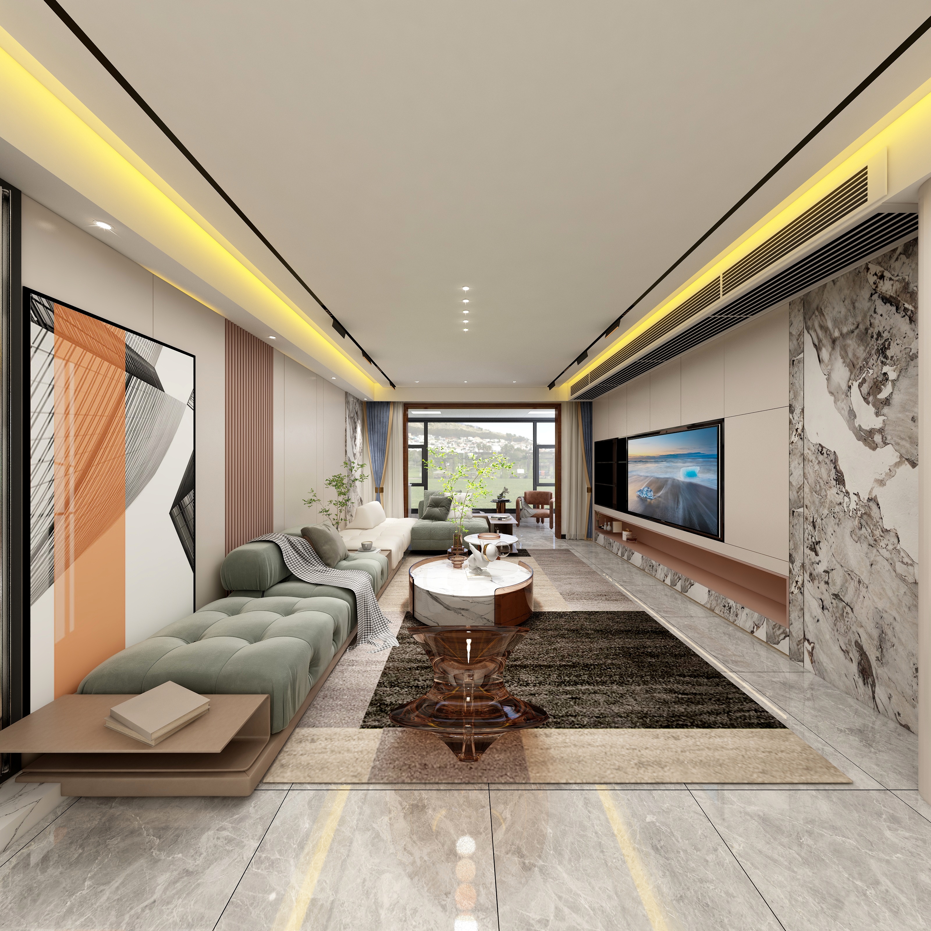 漫希____-沁园160-副本-装修设计方案