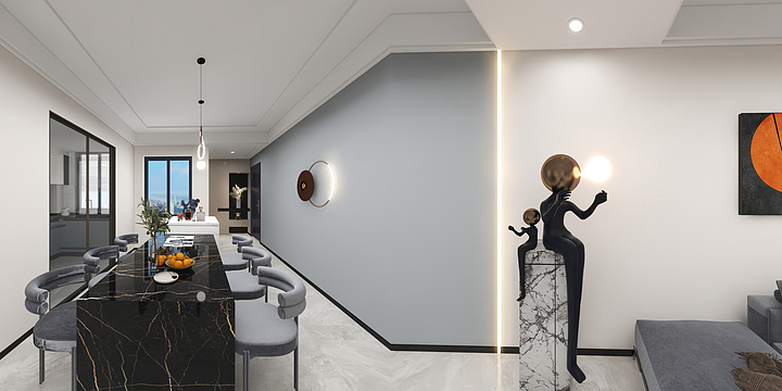 Aisin-美的金科华府期1#边户型.dw-装修设计方案