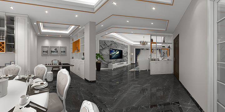 宇尚高端设计落地研发中心-唐总别墅-装修设计方案