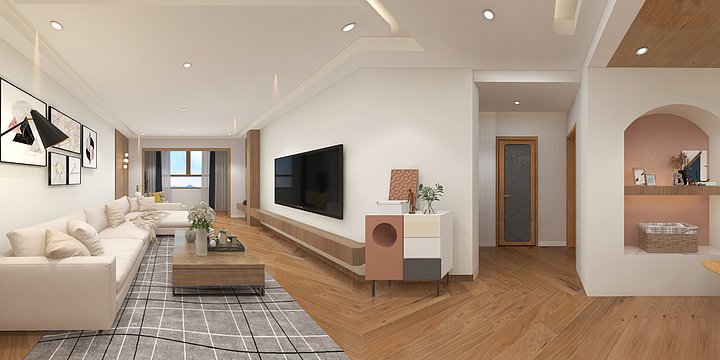 TsoHsu-平层两卧室方案-装修设计方案