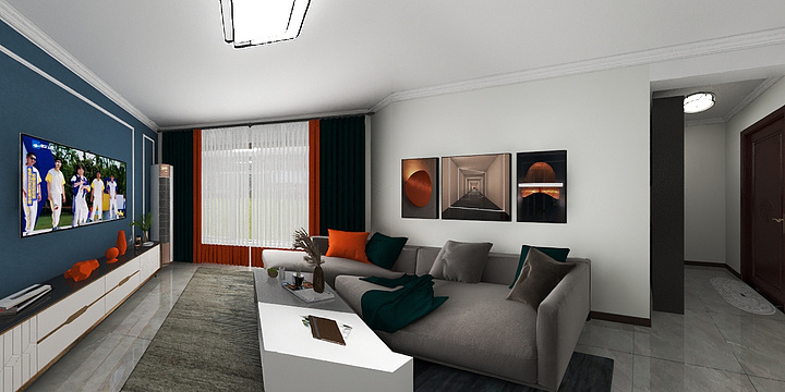 全案设计师杨涛-力高君御华府-装修设计方案