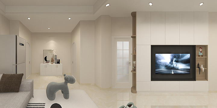 天之晴-街口旺城3改2-装修设计方案