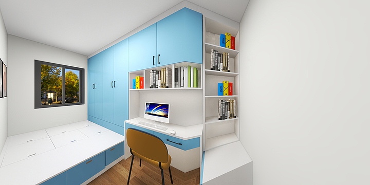 全屋整装设计楠鳶-大南区22-2-502-装修设计方案