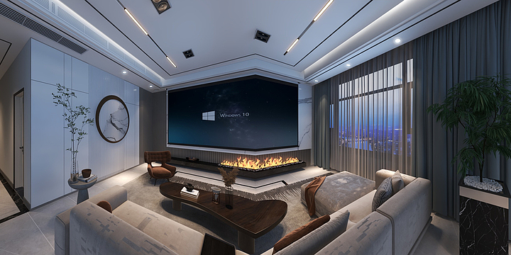 浅梦丶-新房装修设计图-装修设计方案