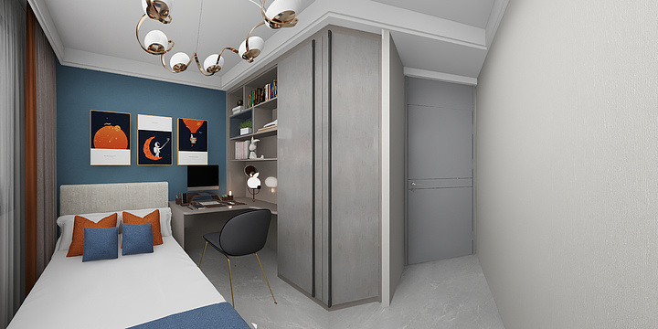 吴忠hk百得胜-黄河明珠18#-1-1201（东）-装修设计方案