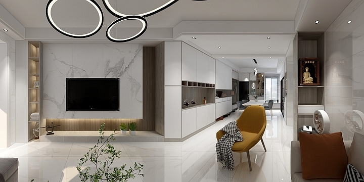 ZeHkk-月亮湾平面确认图-装修设计方案