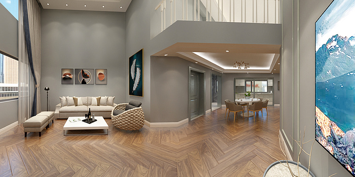 神手套-别墅考核户型-装修设计方案