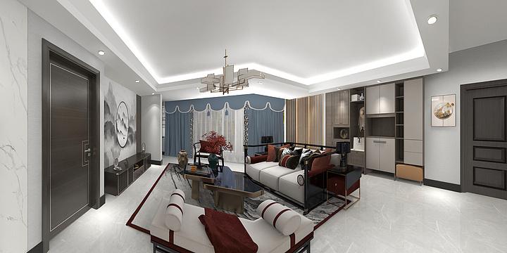 墨澜艺舍-黛山悦府二期-装修设计方案