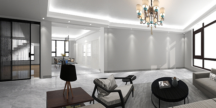 smile小芳-自建别墅1楼-装修设计方案