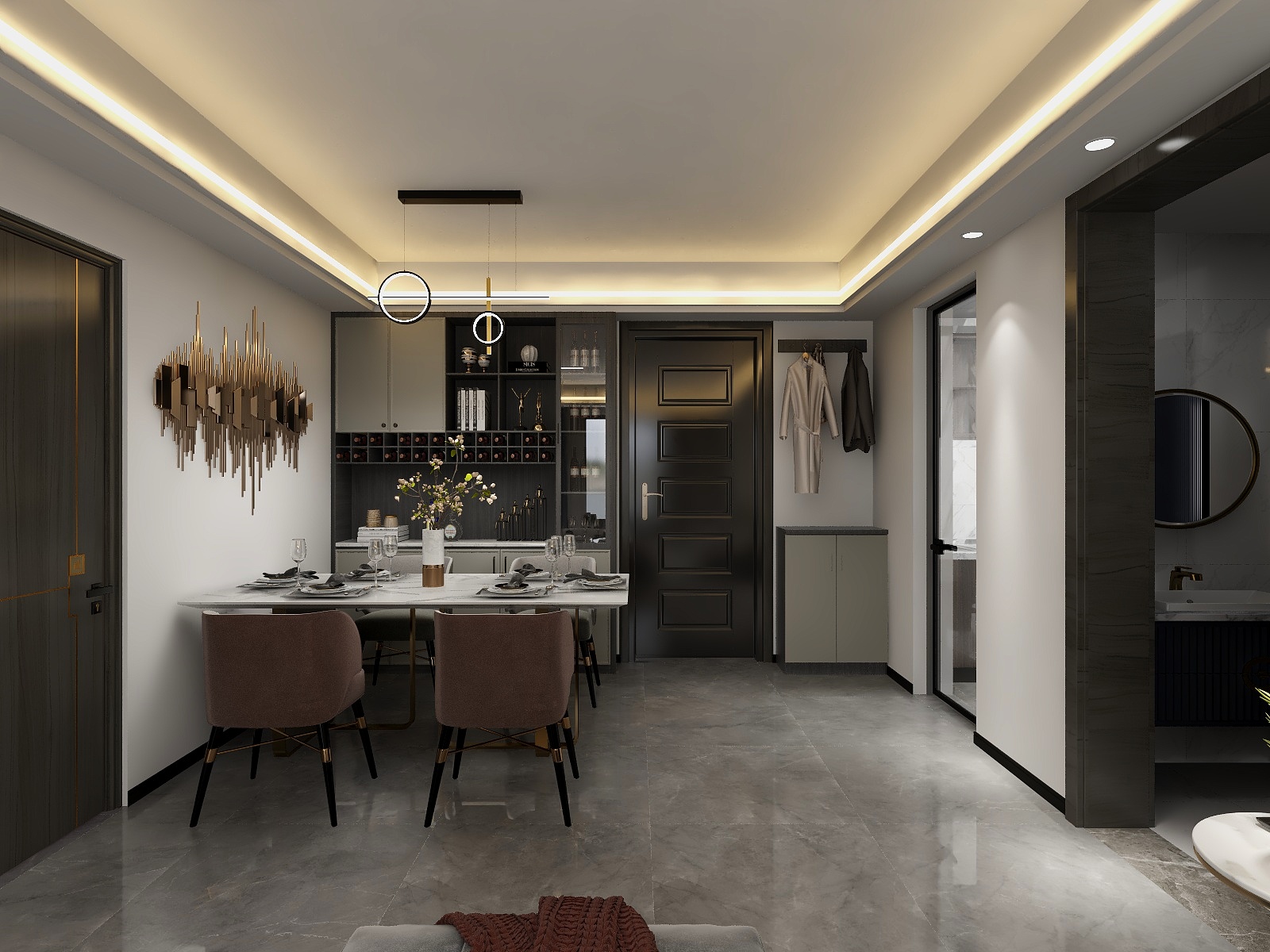 鹤壁一米装饰设计-财富广场-装修设计方案