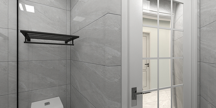 龍工設計-恒跃名城3室2厅2厨1卫-装修设计方案