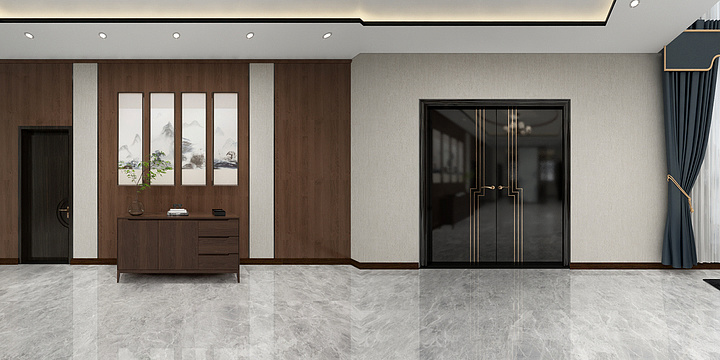 饰季风装饰设计师-詹店别墅-装修设计方案