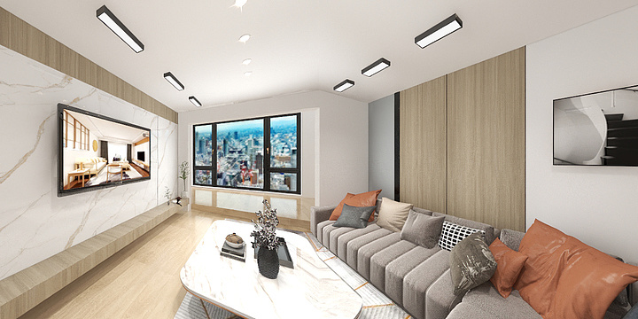 刘得发设计18981192638-润森86原木风.dwg-装修设计方案