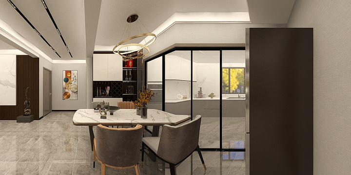 贾俊明-梦圆时代6-1-1302.dwg-装修设计方案