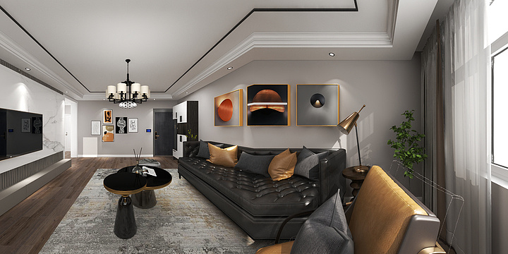 沃居装饰设计-赵总雅居设计方案-装修设计方案