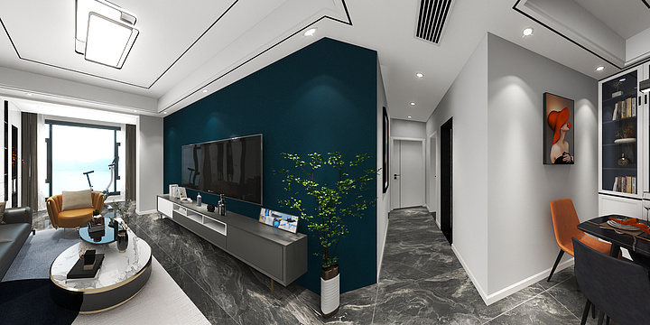 Xuzhang-阳光碧水长滩-装修设计方案