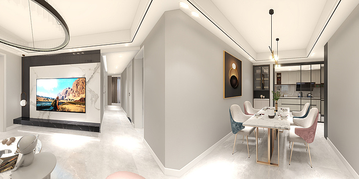 白天不懂设计-[棠樾府36-4-6].dwg-装修设计方案