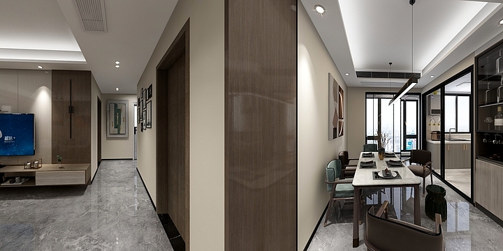 贺运良-【沉香】港式轻奢｜望云印象3-2706陈府-装修设计方案