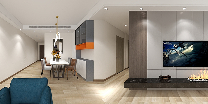 谈嘉豪-中骏天荟-装修设计方案