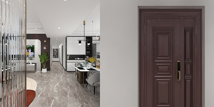 大号的猫-万锦红树湾.dwg-装修设计方案