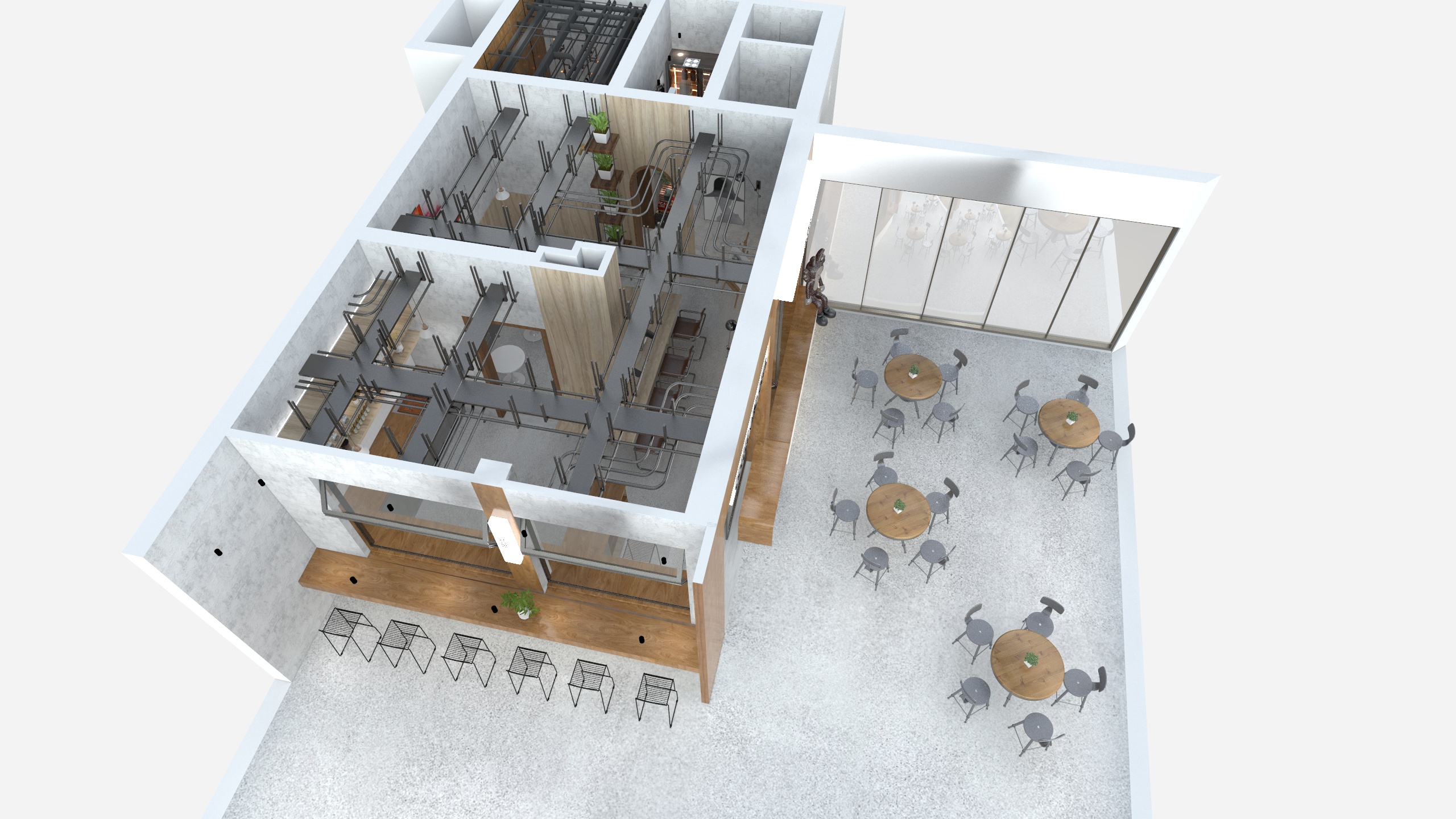 李洋Leon-coffeebar-装修设计方案