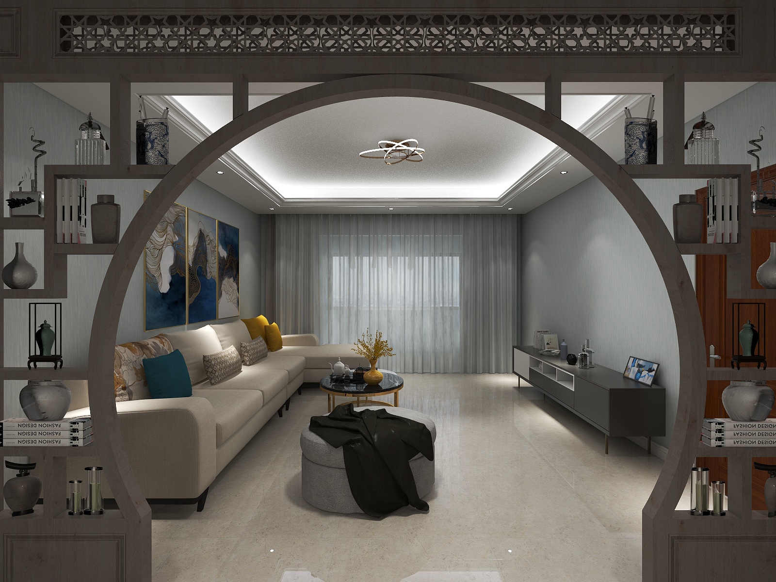 杨召毅-鹿鸣湖壹号-装修设计方案