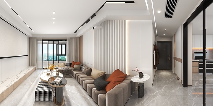 全案设计王毅-世纪滨江3室2厅2厨0卫-装修设计方案