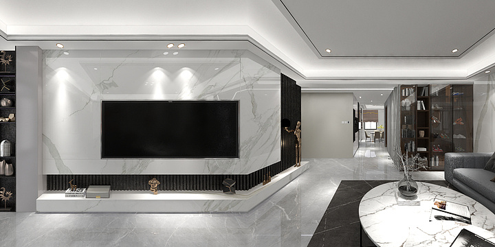 KevinChen设计出品-润扬金沙-KevinChenOK-装修设计方案