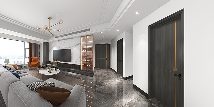 三幸设计-H-凯丽设计——泰吉125平-装修设计方案