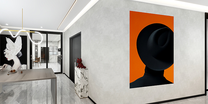 林泽设计师刘佳兴-瑞和园89.50㎡B户型3室2厅1卫-装修设计方案