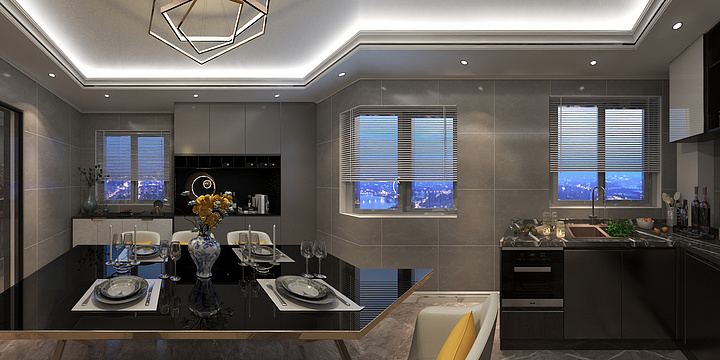 叶高钦-瑞和园89.50㎡B户型3室2厅1卫-装修设计方案