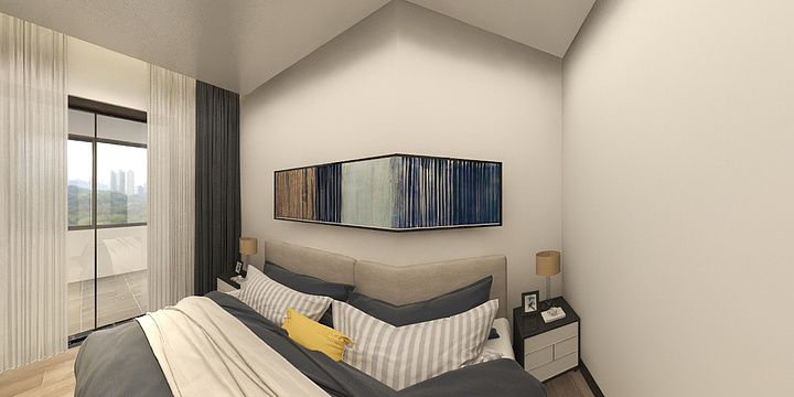 sunhai-瑞和园89.50㎡B户型3室2厅1卫-装修设计方案