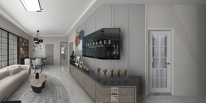 Yeexd-瑞和园89.50㎡B户型3室2厅1卫-装修设计方案