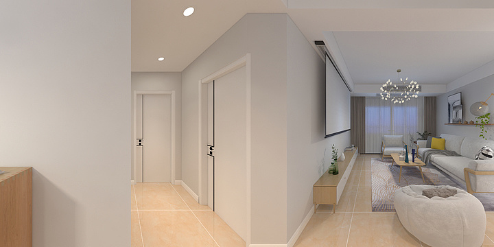 鲍永波-湖墅金典1.dwg-装修设计方案