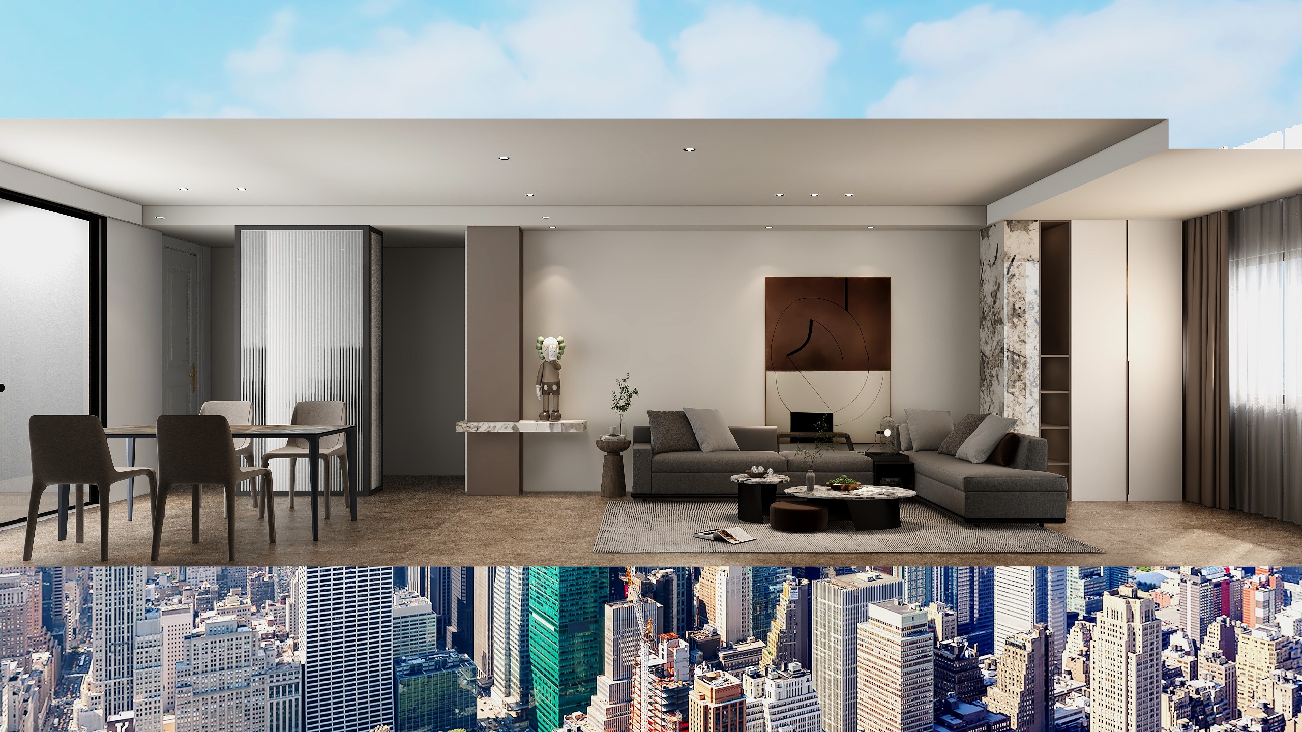 神兽拖地-聆江阁5-903.dwg-装修设计方案