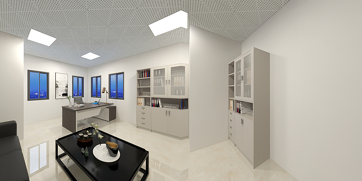 沐晟装饰-办公室装修-装修设计方案