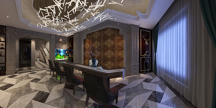 徐鸿宾-刘家河别墅-装修设计方案