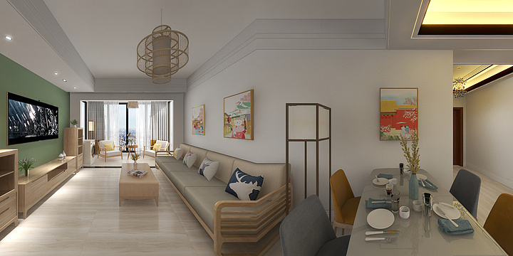 A想你的不止今天-越亚天赐良园-装修设计方案