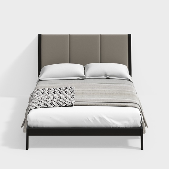 Modern Twin Beds,Twin Beds,gray