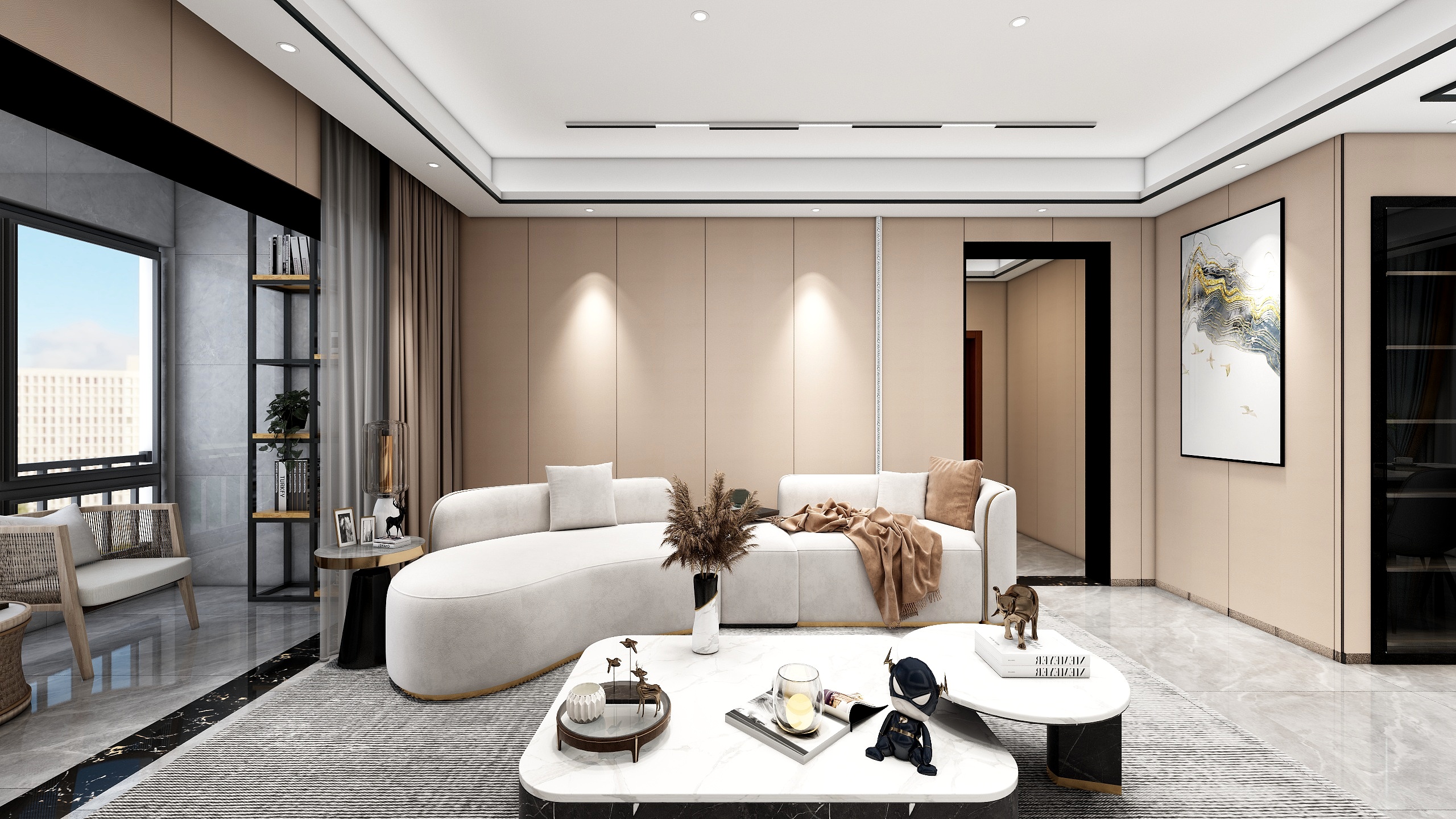 郑欣慧设计师-越秀滨江华悦装修效果图