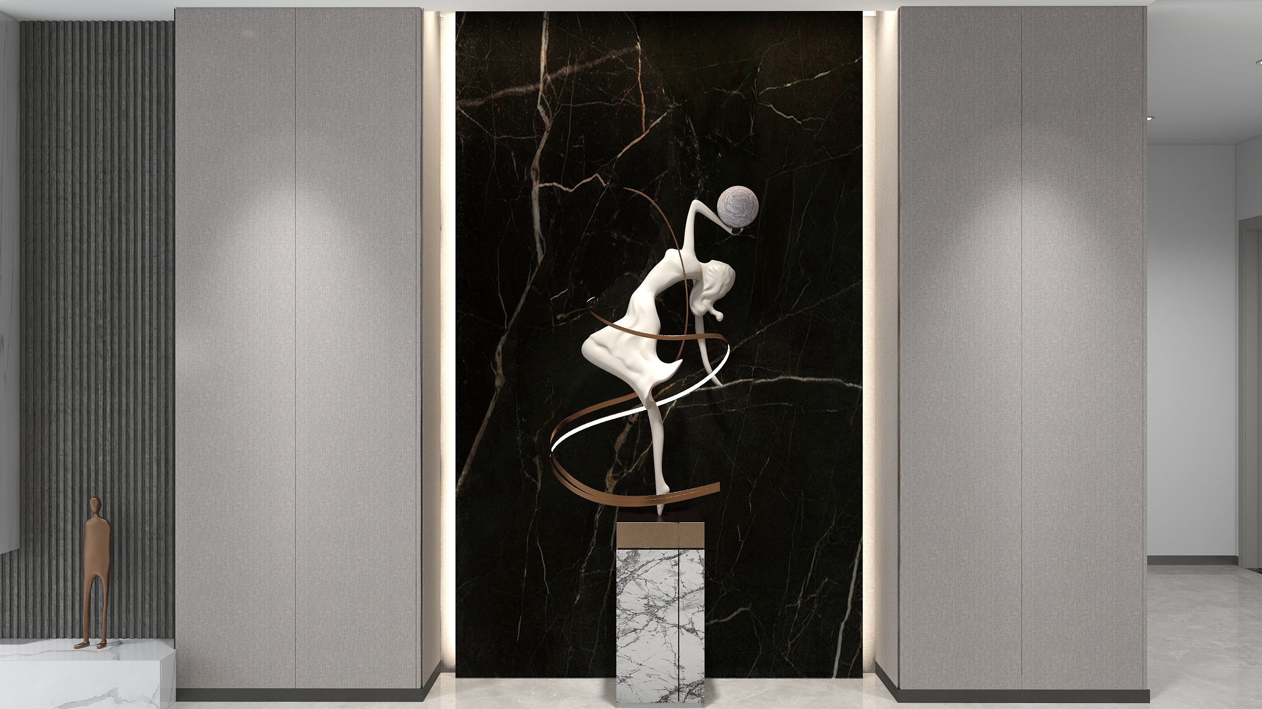 美迪尔装饰-中储正荣栋境260平大平层轻奢-装修设计方案