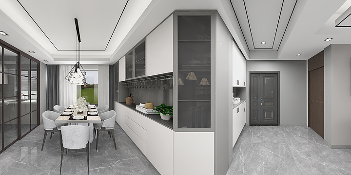 顺其自然AluN-Drawing1.dwg-装修设计方案