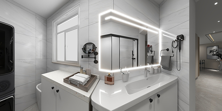 杨懿青-126平现代轻奢三居室一卫最终版-装修设计方案