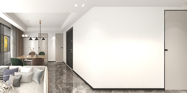 FU520-瑞和园89.50㎡B户型3室2厅1卫-装修设计方案