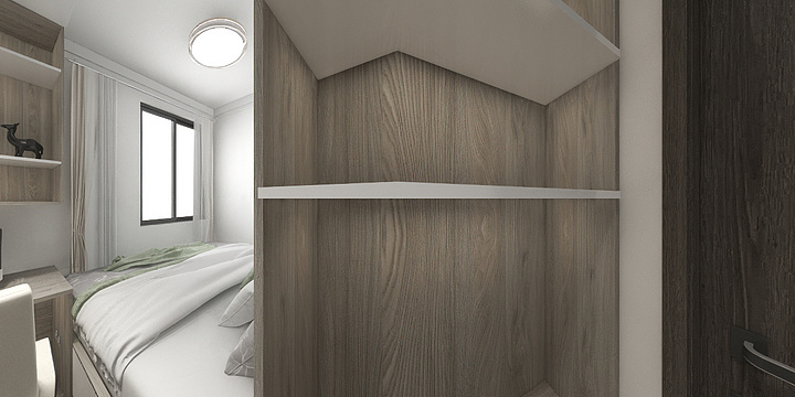 No.1yYVK-高层——蓝色轻奢-装修设计方案