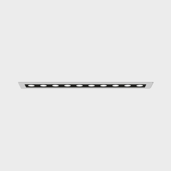 Recessed grille spotlight-white