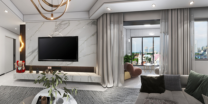 李工设计师-130号之二栋501室-装修设计方案