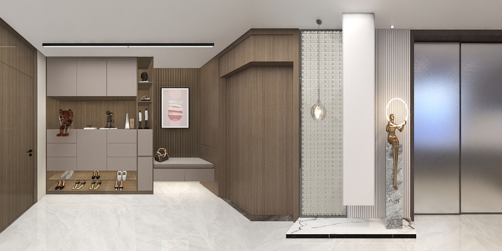 YU_X1-德城区-崇德园135㎡-现代简约-装修设计方案