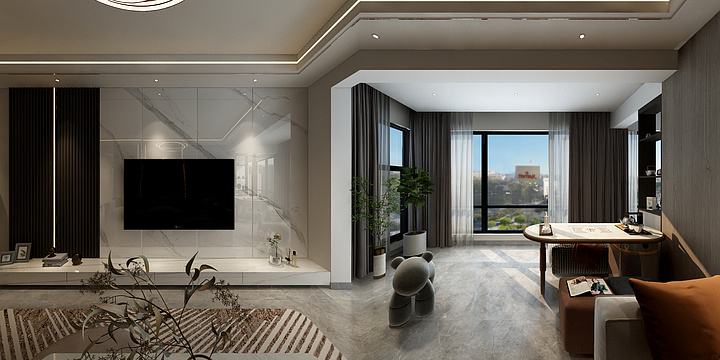 张勇-宾川中心一号院-装修设计方案